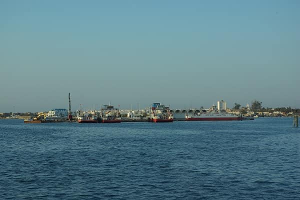 Ferrys at Ajim port