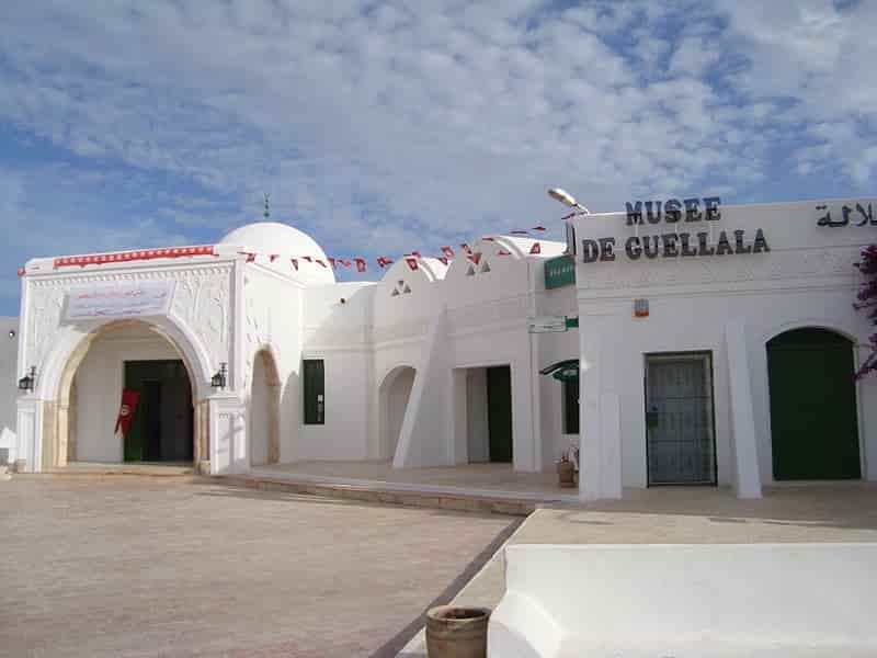 L'entrée du musée du patrimoine de Guellala